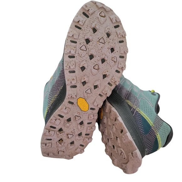 Merrell Moab Flight Trail Running /Hiking Green/Grey SZ 7 - Picture 9 of 11